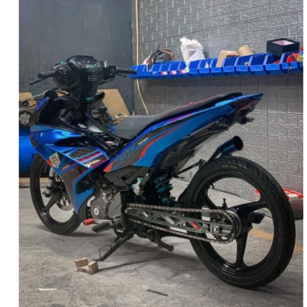 Tem Rời Exciter 150 Y15ZR Xanh Gp Phối Đỏ Đen