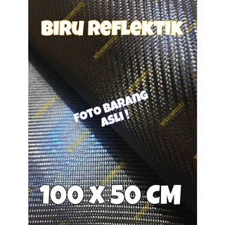 Kevlar Sợi carbon kevlar Hình Ba Chiều Màu Xanh Dương Ánh Kim