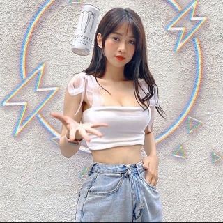 ÁO 2 DÂY CROPTOP LƯỚI THẮT NƠ ĐEN TRẮNG BOZIP  - ÁO QUÂY NGỰC BUỘC VAI NƠ REN KIỂU