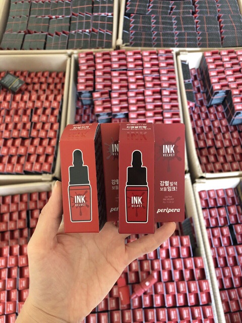 ( Sẵn ) Son kem INK VELVET PERIPERA màu 22 - 23 | Thế Giới Skin Care