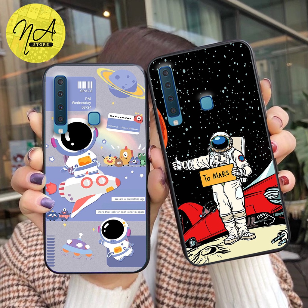 Ốp lưng điện thoại Samsung a7 2018 - a9 2018 in hình nhà thám tử mặt trăng siêu dễ thương