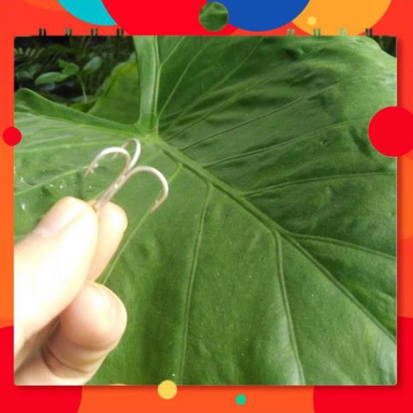 Siêu Chất Lưỡi Câu BKK Xanh Đỏ THẾ GIỚI ĐỒ CÂU LURE 68 Lưỡi Câu Cá BKK 3X - 4X Trắng Chống Rỉ Size 6