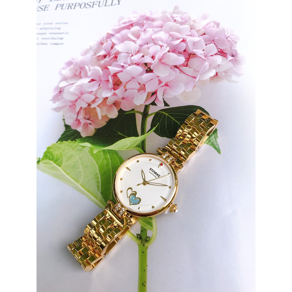 Đồng hồ nữ_Starke_đồng hồ nữ chính hãng SK070AL- Starke Stainless Steel Ladies Watch. Case 31mm, 3atm.