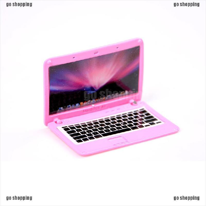 {go shopping}Doll House BJD Scene MINI Laptop Computer Doll Accessories For Doll