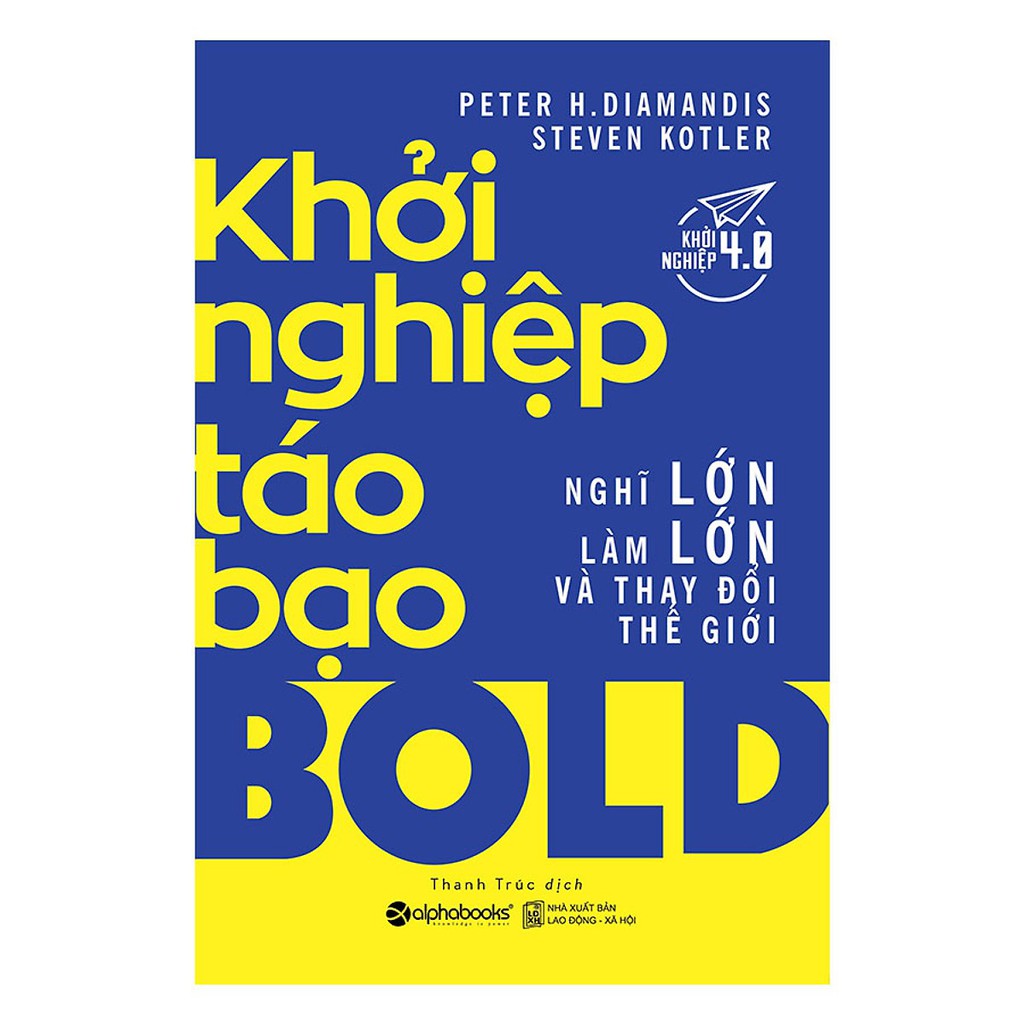 Sách - Khởi Nghiệp Táo Bạo | BigBuy360 - bigbuy360.vn