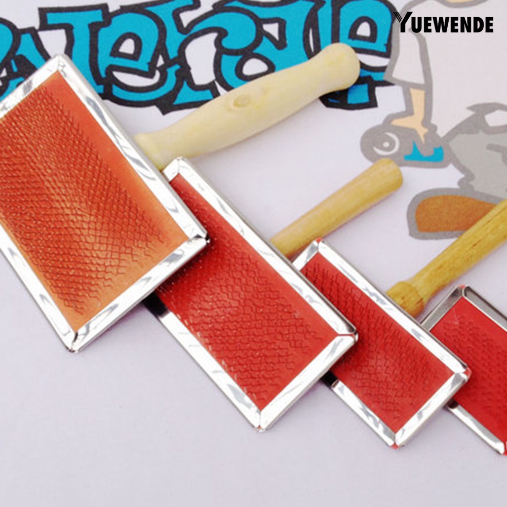 Lược Chải Lông Thú Cưng Cán Gỗ