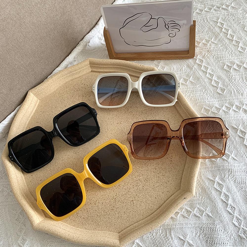 Kính Mát Gọng Vuông Oversize Thời Trang Cho Nam