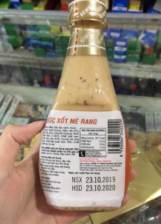 💖DATE MỚI💖 Nước Xốt Mè Rang Kewpie 210ml