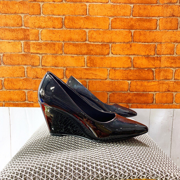 Giày cao gót nữ đẹp đế xuồng 7p hàng hiệu rosata màu đen ro262