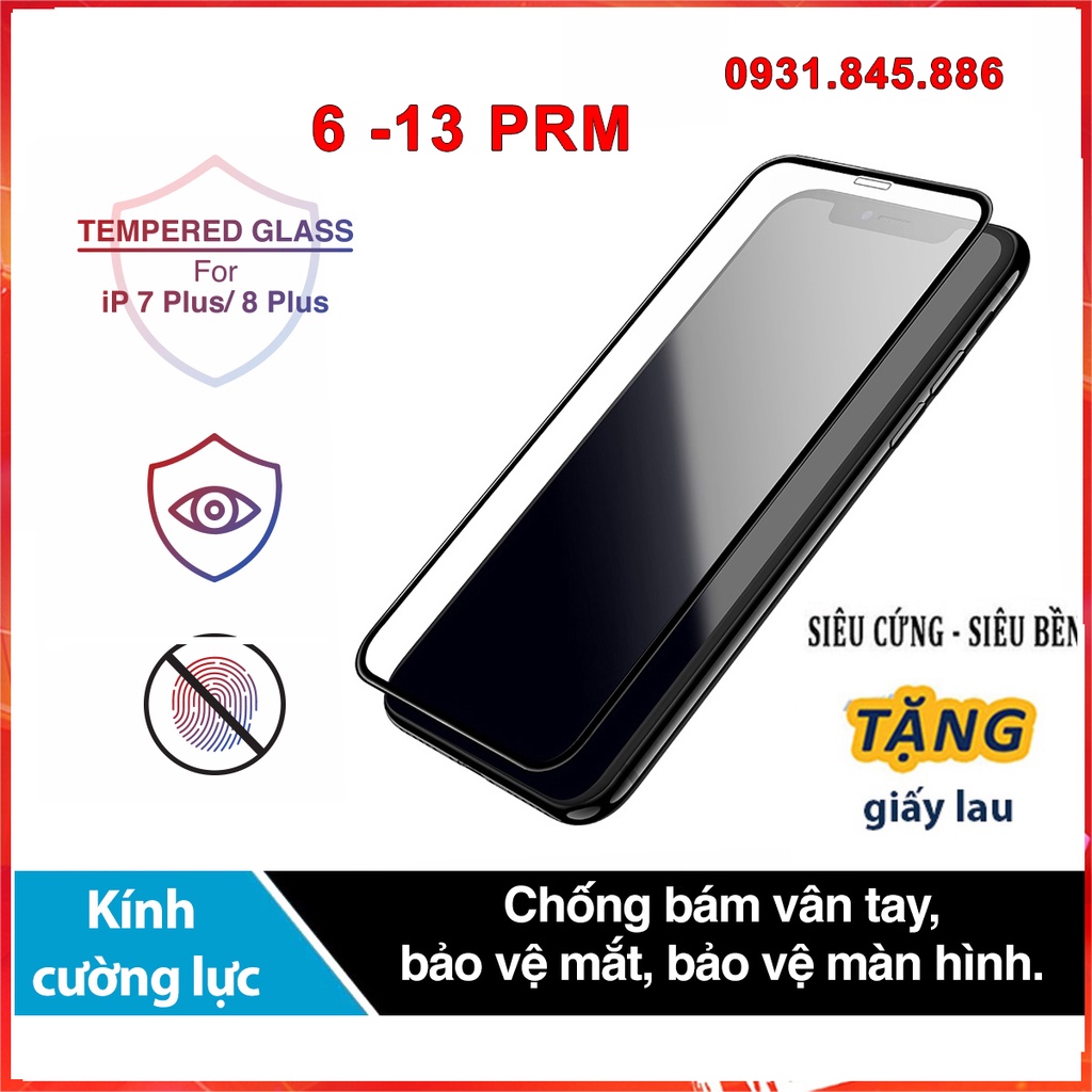 💎Loại Xịn💎Kính Cường Lực IPhone Có 13 ProMax Full Chống Bám Vân Tay Hoco G5 Chính Hãng 7/8 Plus/X//XsMax/11/12/pro/max