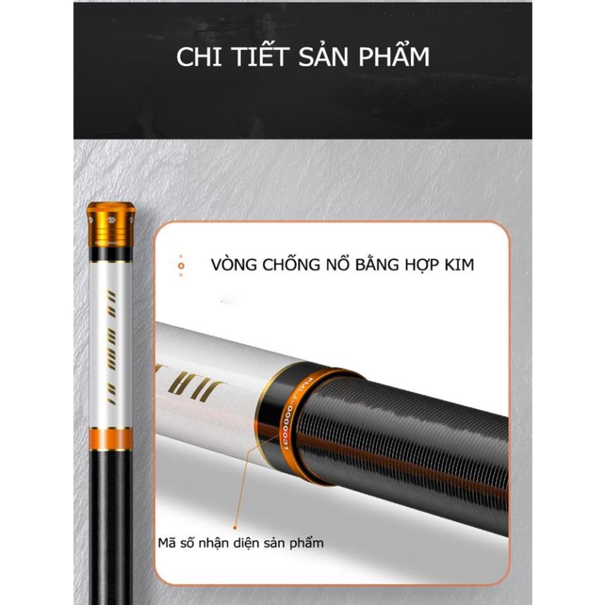 Cần Câu Carbon Siêu Nhẹ Siêu Cứng MC Phục Ma Liên Kích 6H- Bản Mới 2021 Chuyên Săn Hàng