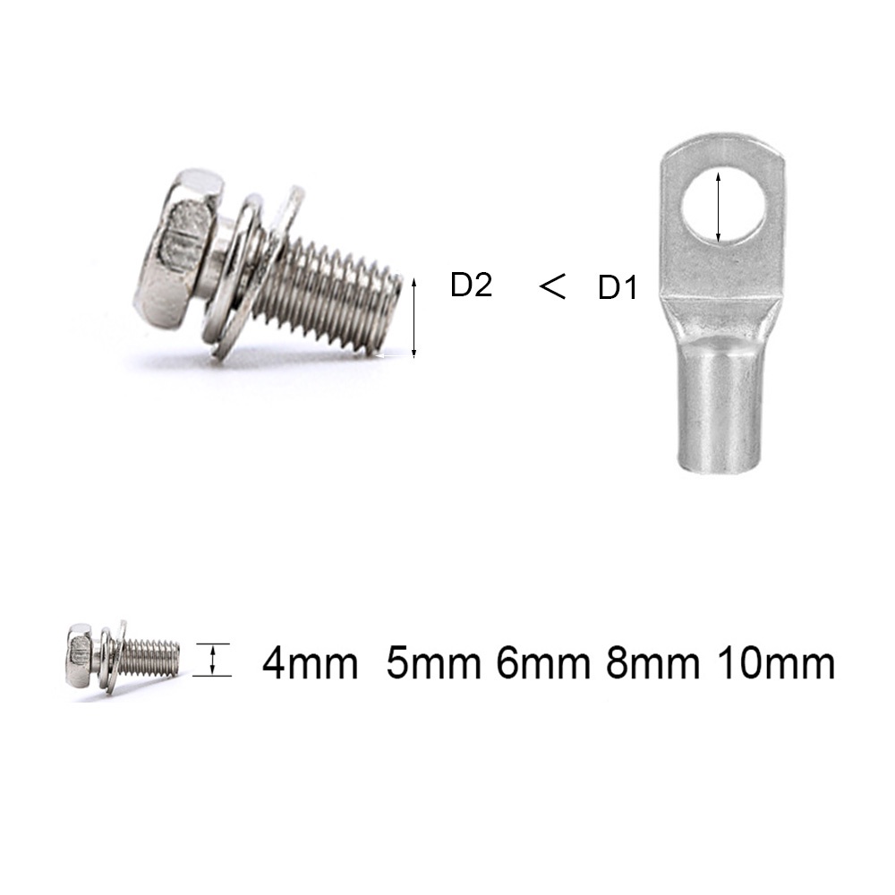 10 Đầu Nối Dây Điện Cho Xe Hơi 12Wwg crimp