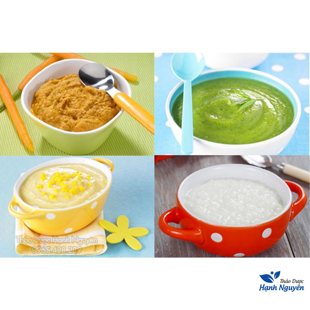 Combo 10 loại bột ăn dặm dinh dưỡng cho bé  - Thảo Dược Hạnh Nguyên