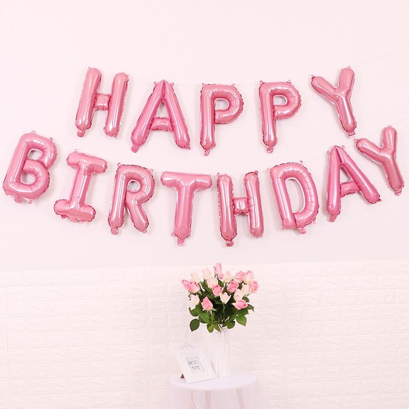 Chữ happy birthday trang trí sinh nhật