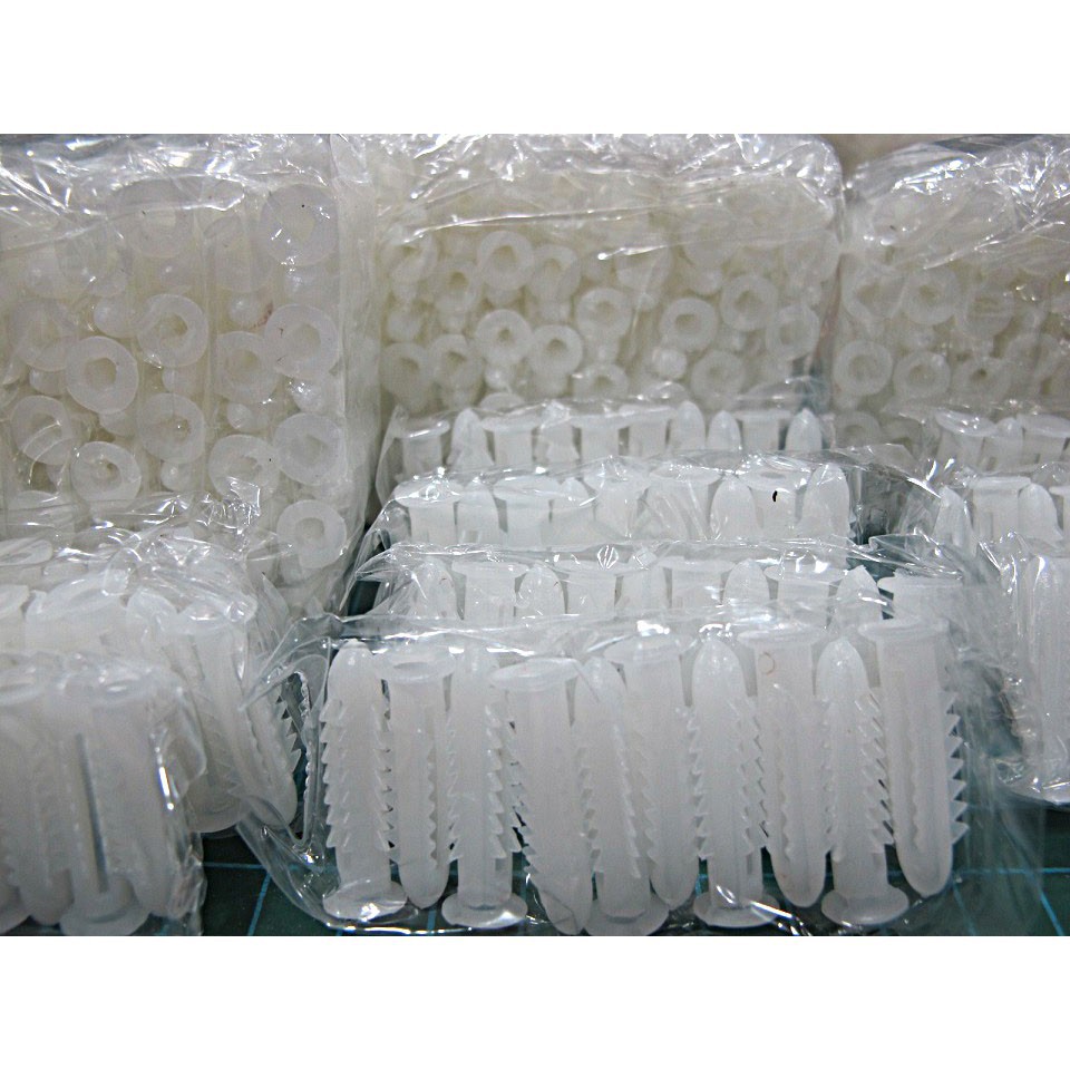 Combo 100 chiếc tắc kê nhựa nở nhựa các số 3,4,5,6-Giadung24h