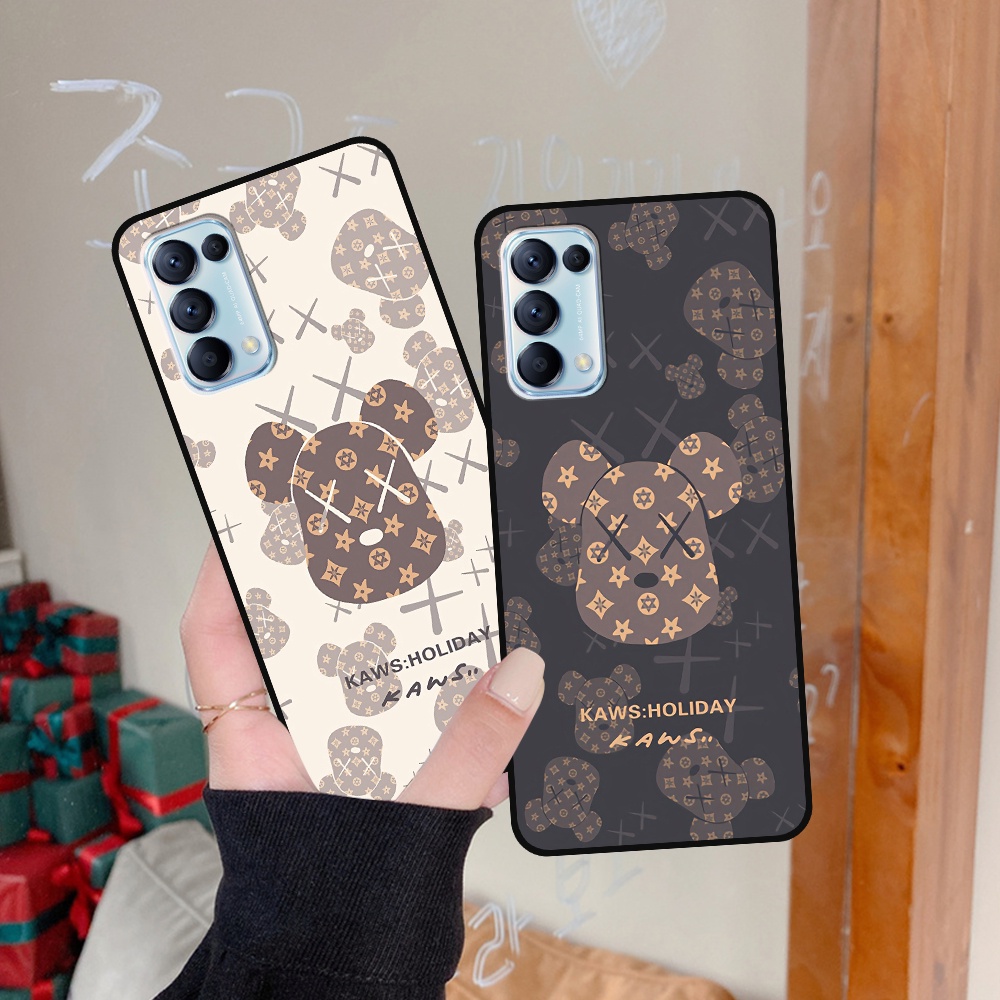 Ốp Oppo Reno5 4G / Reno5 5G / Reno 5 in hình họa tiết Mountain, Be@rbrick dễ thương (T13 - T18)