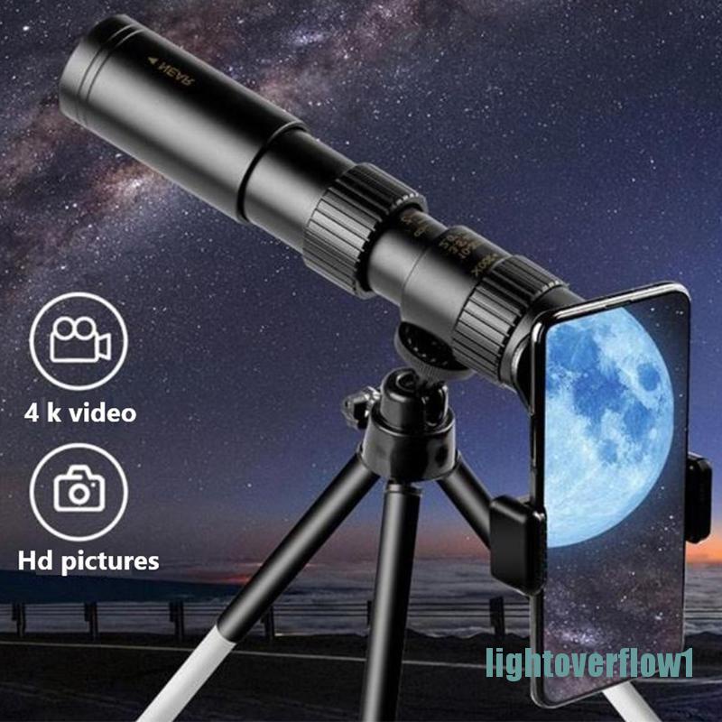 Ống Nhòm Một Mắt 10-300 X 40mm Kèm Giá Đỡ Điện Thoại