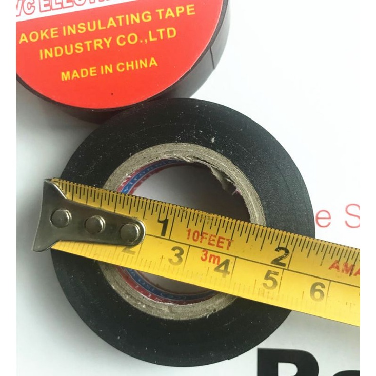 1 cuộn băng dính cách điện nano , băng keo điện nano xịn (rộng 1.4cm * dài 9m*  đường kính cuộn 6cm) (L32)