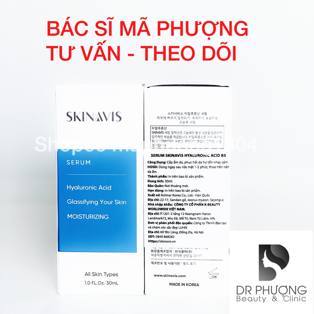 Serum Skinavis cấp ẩm phục hồi da