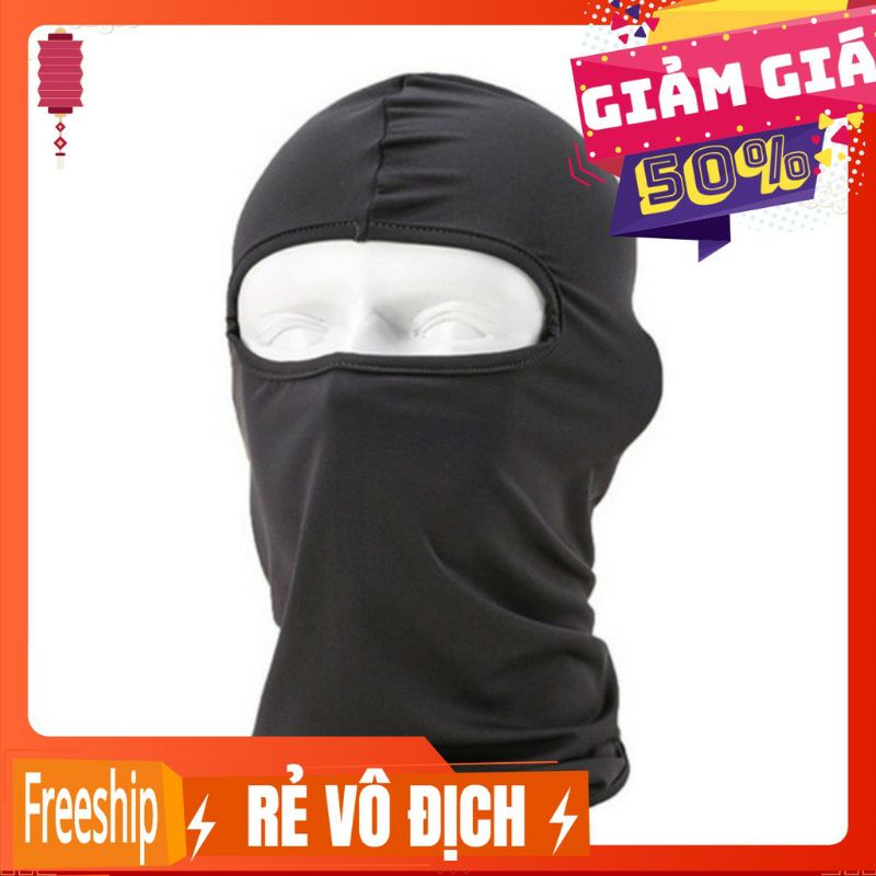 Mũ NINJA trùm đầu - MŨ TRÙM ĐẦU ĐI XE MÁY, CHỐNG BỤI - ĐI PHƯỢT