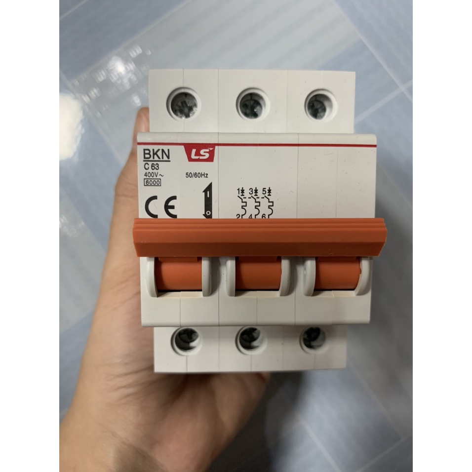 CB TÉP, CẦU DAO TỰ ĐỘNG LS 3 PHA 6-10-16-20-25-32-40-50-63A