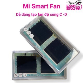 Lông Mi Smart Fan Cao Cấp - Mi Khay Hỗ Trợ Thợ Không Biết Tạo Fan