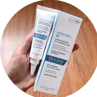 Kem giảm mụn viêm, ngăn ngừa thâm Keracnyl PP Anti-Blemish Soothing Cream 30ml Ducray