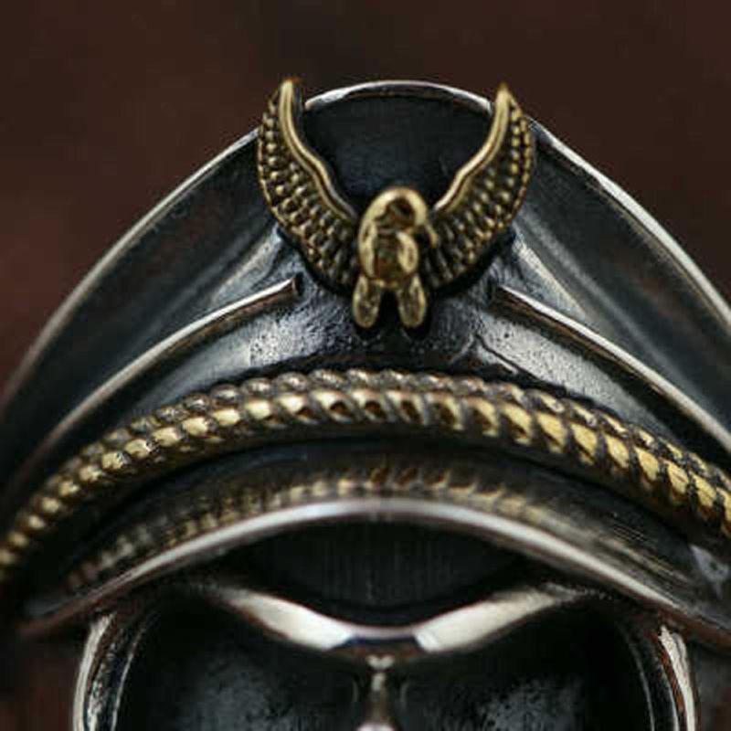 Nhẫn Hình Đầu Lâu Có Thể Điều Chỉnh Kích Cỡ