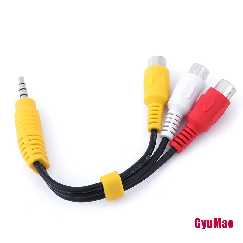 1 Cáp Chuyển Đổi Âm Thanh Từ mini 3.5mm aux Sang 3 RCA female