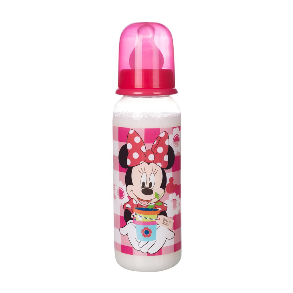 (Made in Thailand) Bộ 3 bình sữa CỔ HẸP (CỔ THƯỜNG) 250ml Disney Baby DN1612