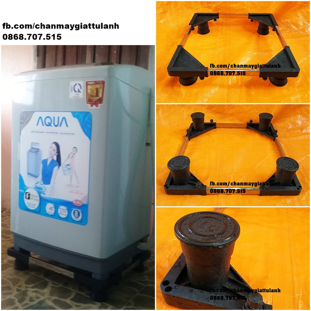Chân máy giặt-Kệ máy giặt-Chân đế kê máy giặt tủ lạnh cao cấp chống rung SAN