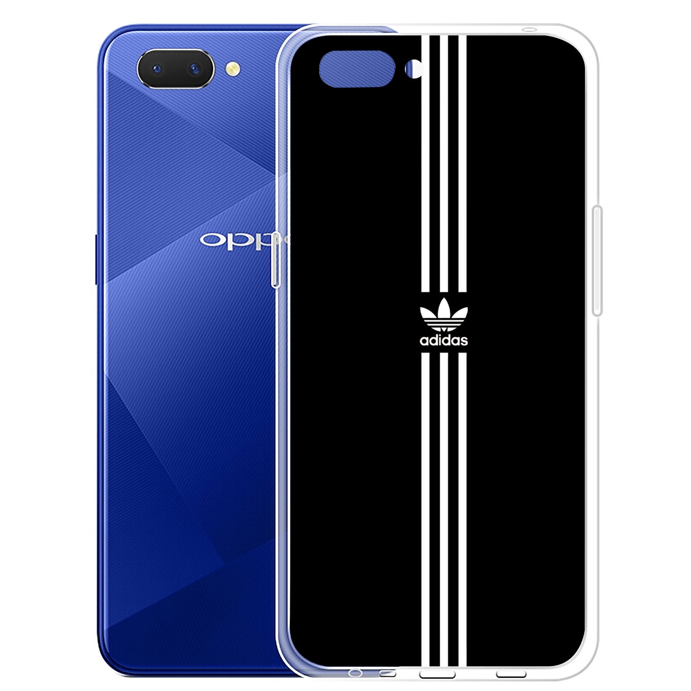 Ốp lưng silicon họa tiết logo Adidas cho Samsung Galaxy A11 A51 A01 A10 A20 A30 A50 A20S A30S A01 A10S