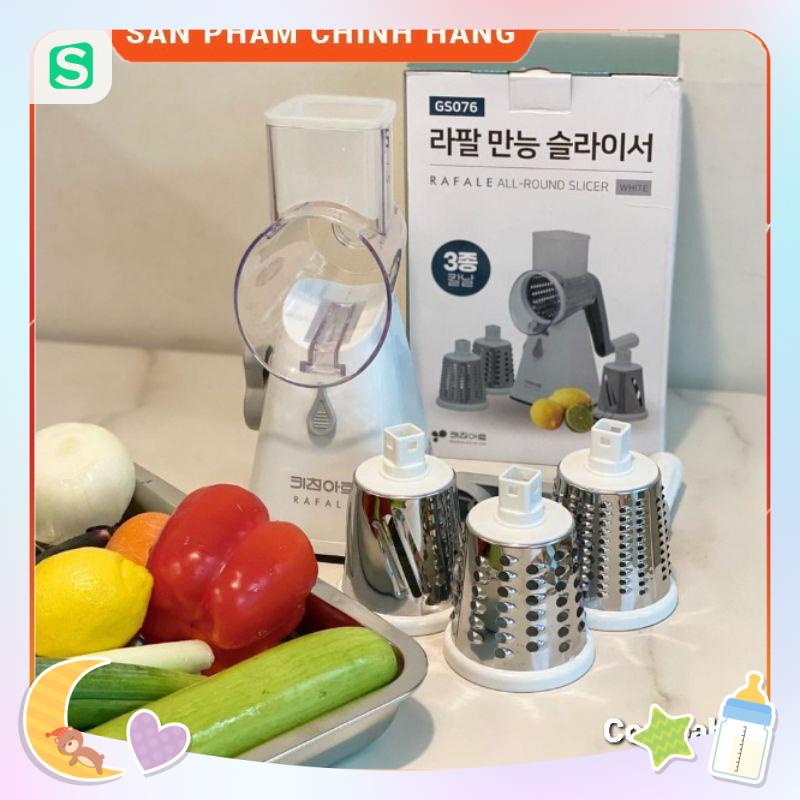 Máy Thái rau củ RAFALE - MADE IN KOREA, nhập khẩu trực tiếp từ Hàn Quốc. Chất lượng cao cấp, an toàn cho sức khoẻ.