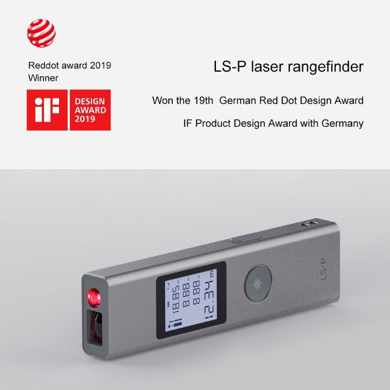 Máy đo khoảng cách bằng laser Xiaomi Duka LS-P - Thước đo khoảng cách laser