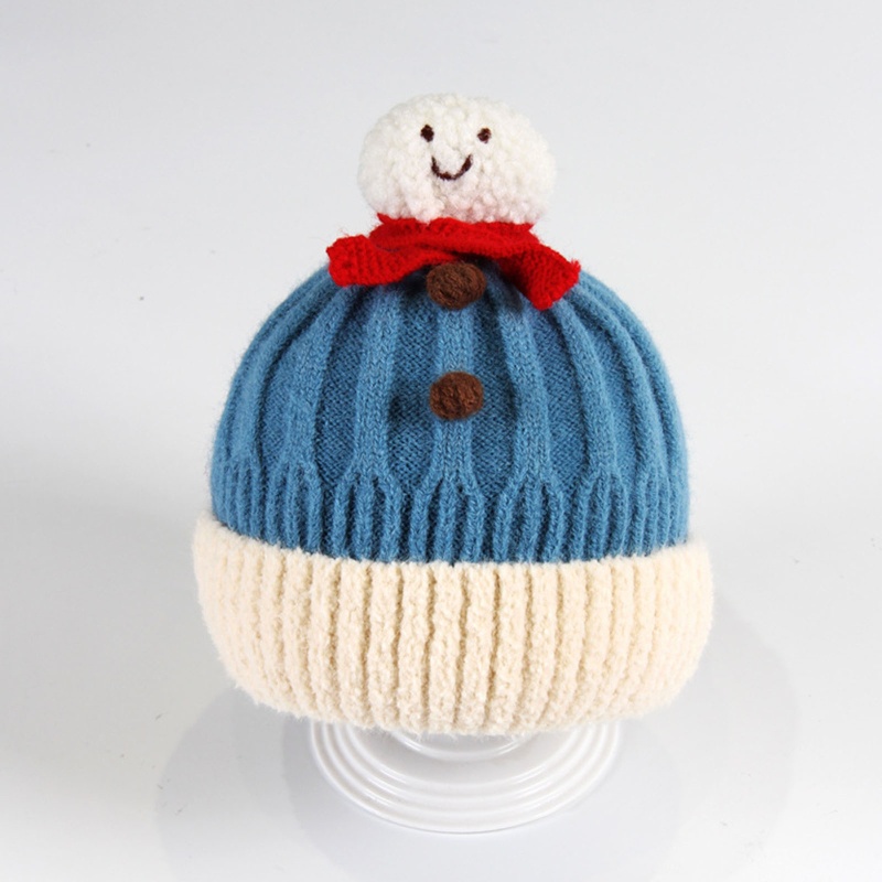 Mũ beanie Mềm Mại Giữ Ấm Mùa Đông Dành Cho Bé Sơ Sinh