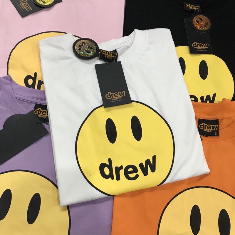 Áo Drew Icon mặt cười Justin Bieber form rộng