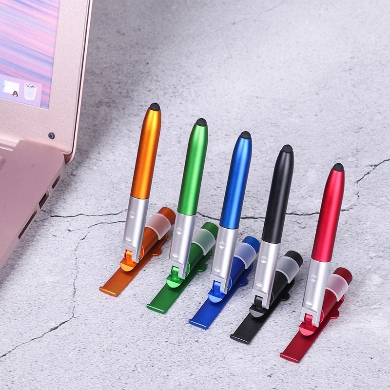 Bút Bi Có Đèn Led 4 Trong 1 Đa Năng Tiện Dụng