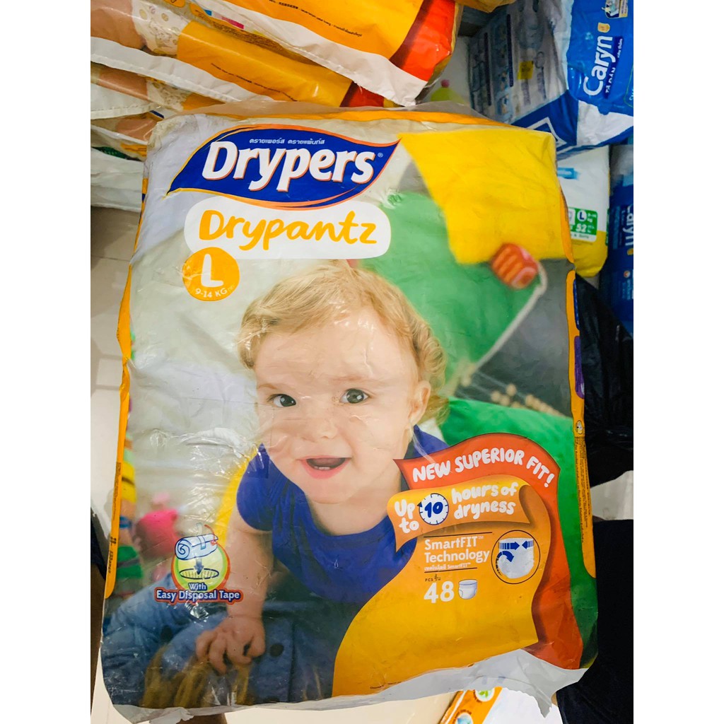 (XÃ KHO) Tã quần Drypers Drypantz M60/L48/XXL36