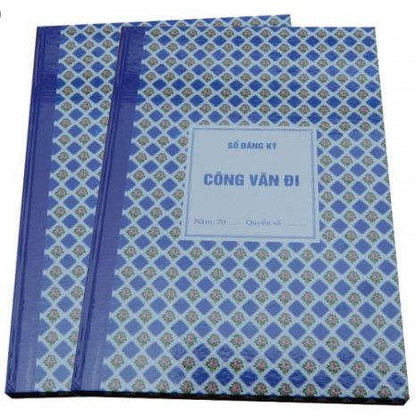 Sổ công văn đến-đi bìa hoa (160tr)