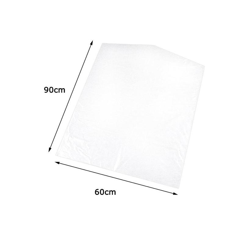 11 Túi nhựa trong suốt 60*90cm dùng bọc quần áo chống bụi tiện dụng