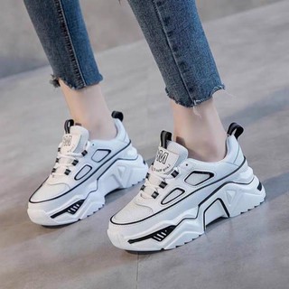Giày  Nữ Sneaker  Ullzang Phản Quang Mới