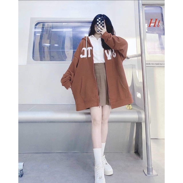 Áo khoác nỉ cotton SWT HT12