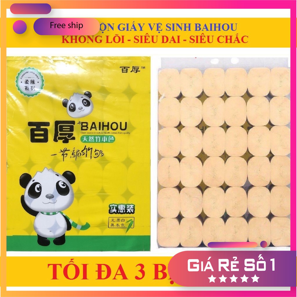 Giấy ăn Gấu Trúc BAIHOU
