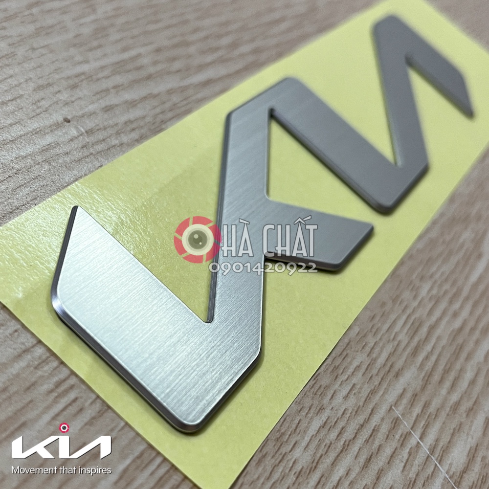 Logo KIA mới 2021 gắn ba đờ xốc & đuôi xe 160 mm 🚘 Dùng cho K3, Cerato, Sorento ... 🎯 Bảo hành 100% là hàng chính hãng
