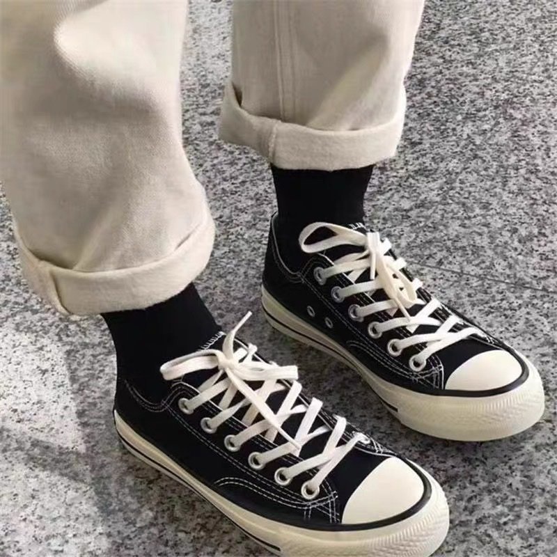 Giày Thể Thao, Giày Sneaker Helloyou Nam Nữ CV_All Star_1970s Fear Of God Đen/ Trắng Cổ Thấp