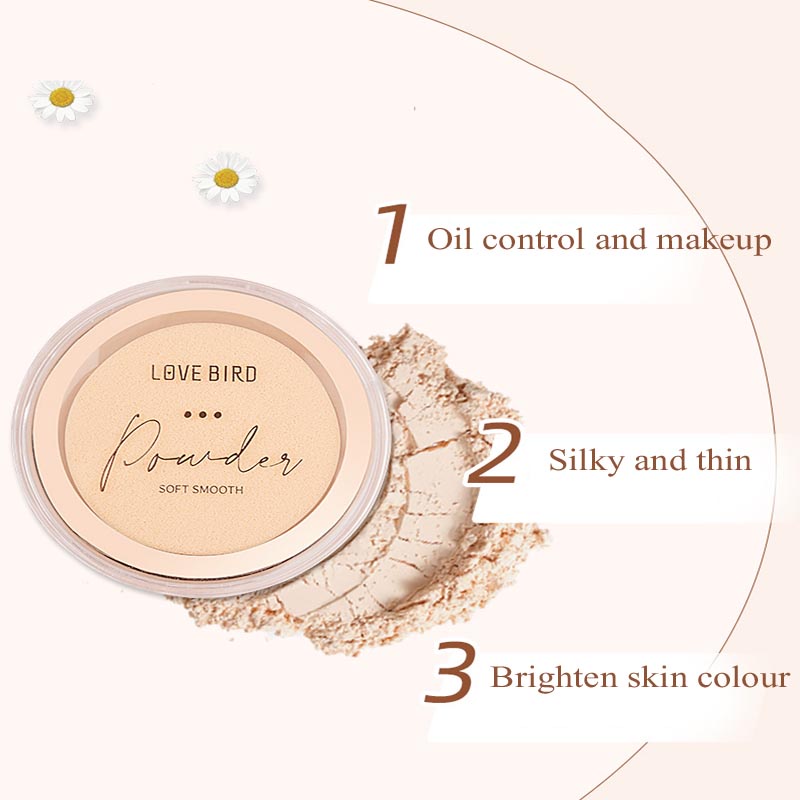 [Hàng mới về] Phấn phủ dạng bột LCHEAR LB040 che khuyết điểm dưỡng ẩm kiềm dầu chống thấm nước không vón cục | BigBuy360 - bigbuy360.vn