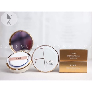 [2 Loại] Phấn Nước Lime Cushion 2 Dòng Trắng - Xanh