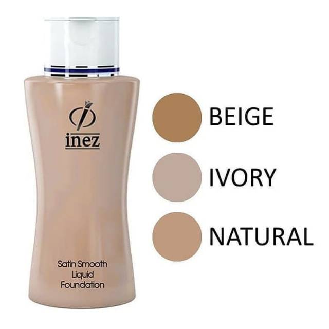 (hàng Mới Về) Kem Nền Dạng Lỏng Inez Chất Satin Mềm Mượt
