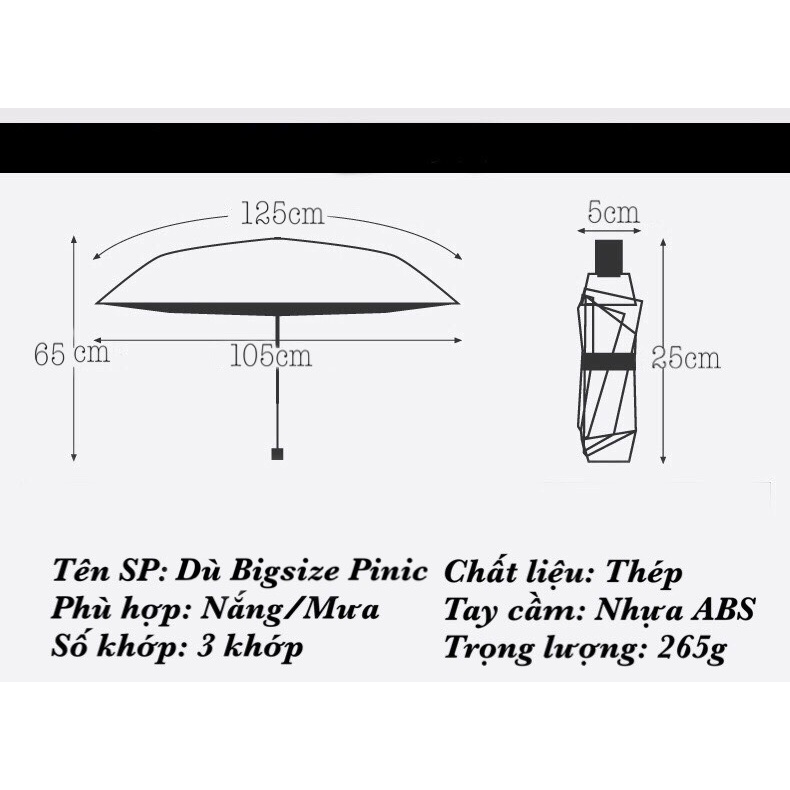 Ô Dù Đi Nắng Che Mưa Tự Động Hoạ Tiết Nhiều Màu Chống Tia Uv Cao Cấp Sang Trọng