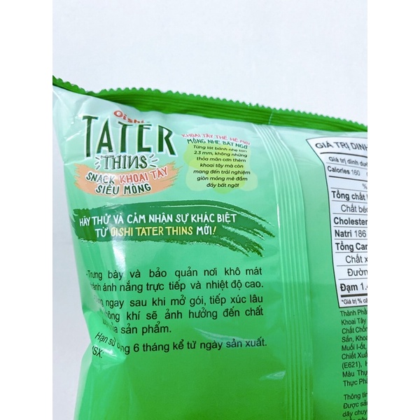 Bánh snack dưa leo Oishi 32gram, đồ ăn vặt